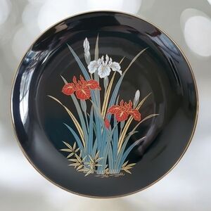 Vintage Japanese Otagari Decorative Plate  10"